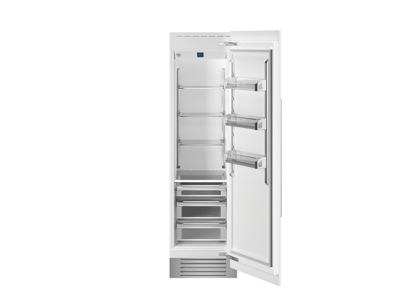 60 cm Built-in Refrigerator Column Panel Ready | Bertazzoni - Panel Ready