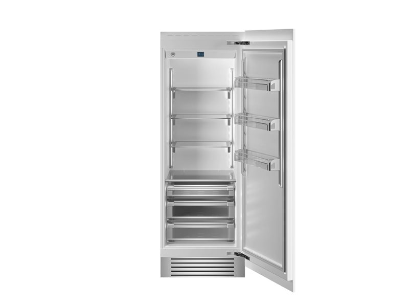 75 cm Built-in Refrigerator Column Panel Ready | Bertazzoni - Panel Ready