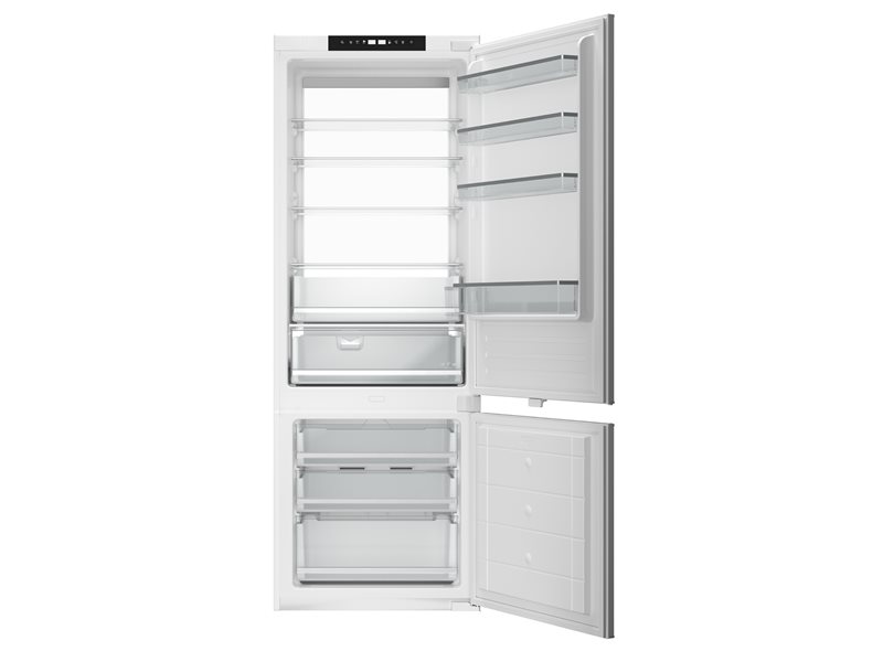 70 cm built-in bottom mount refrigerator H193, panel ready | Bertazzoni - Bianco
